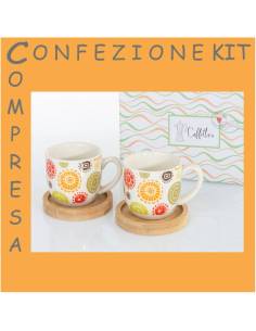 Bomboniere Cuorematto offerte tazzine da caffè utili e complete di confezione