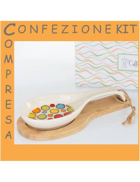 Bomboniere Cuorematto vendita online poggiamestolo linea bolle