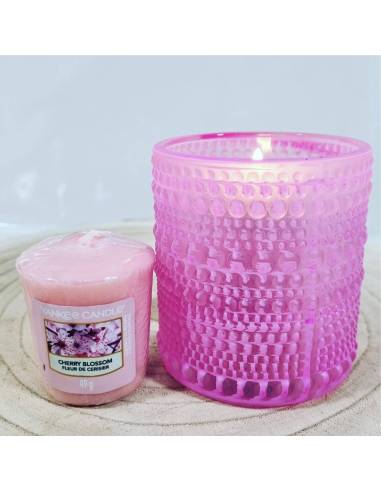 Bomboniere Battesimo portacandele bimba candele Yankee Candle