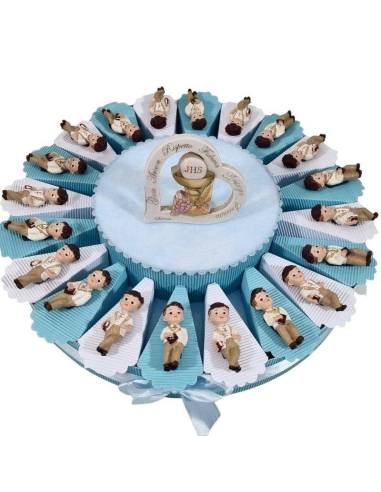 Torta bomboniere Comunione maschio calamite originali
