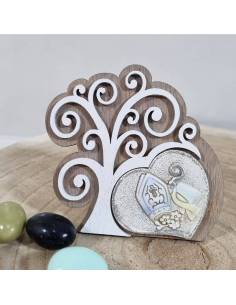 Bomboniere Cresima economiche albero della vita cuore sacro