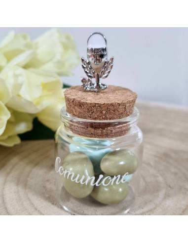 Vasetti bomboniere Comunione con spillone calice