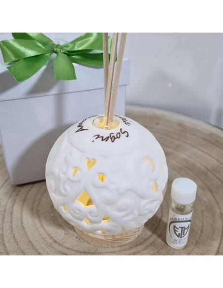 Profumatori bomboniere frasi sogni amore e gioia