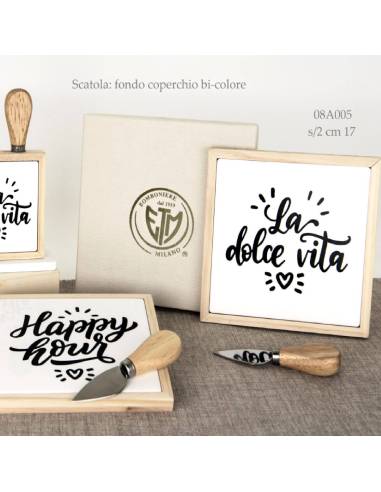 Bomboniere matrimonio utili tagliere moderno con frasi