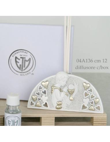 Bomboniere Comunione bambino profumatore completo