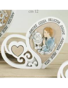 Bomboniere Comunione sacre cuore frasi maschio