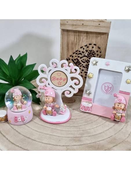 Bomboniere Battesimo bimba economiche linea jolly