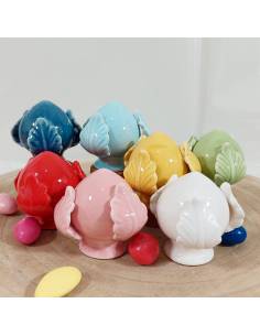 Bomboniere ceramica pumi colorati
