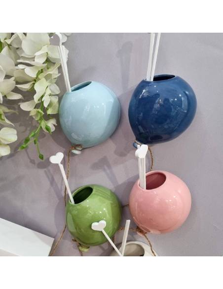 Bomboniere profumatori palloncini ceramica