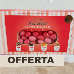 CONFETTI rossi sfumati DRAGEES maxtris