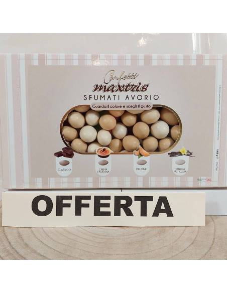 Confetti MAXTRIS SFUMATI Avorio