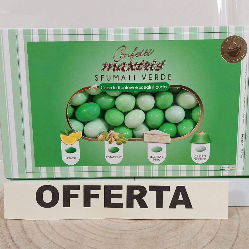 Confetti MAXTRIS SFUMATI VERDE