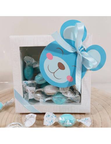 Confetti azzurri e bianchi confettata tema orsetti