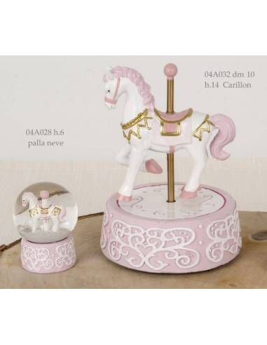 bomboniere giostra di cavalli bambina