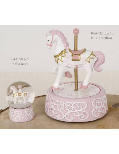 bomboniere giostra di cavalli bambina