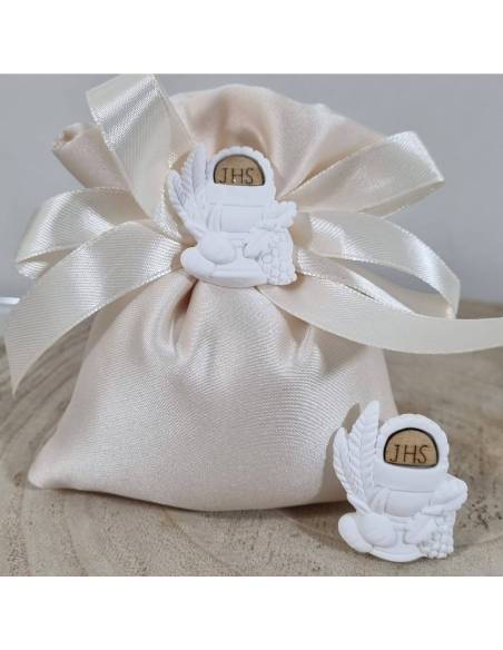 Gessetti per Comunione con decoro calice in legno