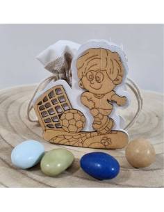 Bomboniere tema calcio portaconfetti bimbo calciatore 2