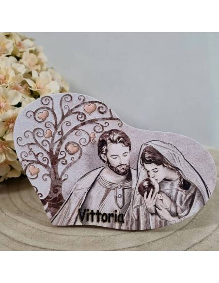 Bomboniere Cresima icona sacra personalizzate con nome