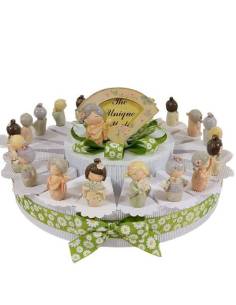 Bomboniere torta bambole giapponesine geisha