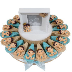 Torta bomboniere piccolo principe magnete