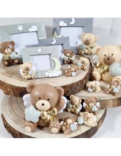 Bomboniere battesimo orsetti Teddy Gold