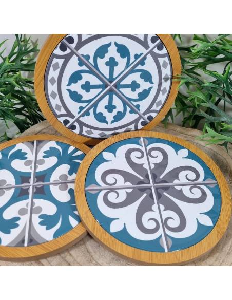 Bomboniere matrimonio utili solidali Quadrifoglio fantasia vietrese