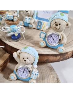 Bomboniere solidali Battesimo bimbo linea orsetti Quadrifoglio 2