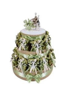 Bomboniere promessa di matrimonio sacchetti gessetto cuore