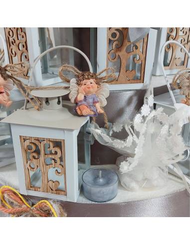 Lanterne bomboniere Comunione angioletti calamita