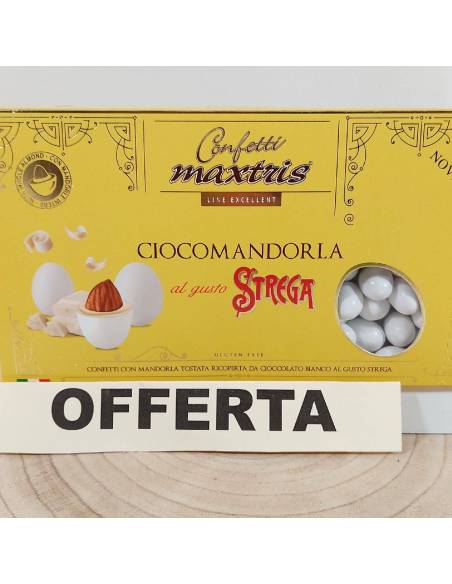 Confetti MAXTRIS Strega ciocomandorla al liquore 1kg