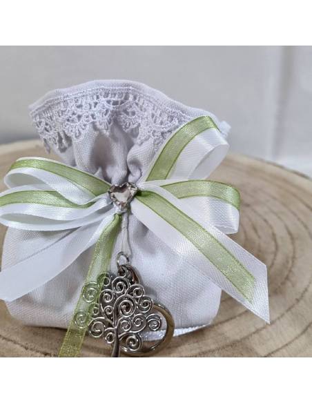 Sacchetti albero della vita portachiavi confezionati