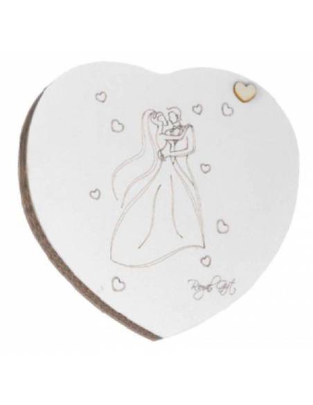 Bomboniere matrimonio utili set apribottiglia e cavatappi sposi