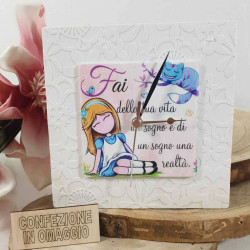 Bomboniere orologio Dolcicose linea Alice idea regalo