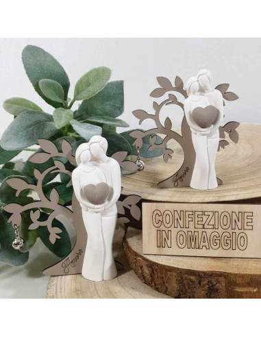 Statuine bomboniere innamorati Dolcicose linea Sparta