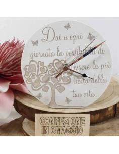 Dolcicose bomboniere orologio idea regalo linea Petra