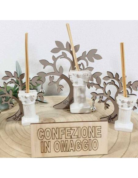 Profumatori ambiente bomboniere Dolcicose colonna dorica linea Delfi