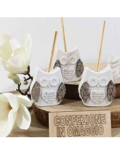 Profumatori bomboniere Dolcicose linea Anacleto gufo