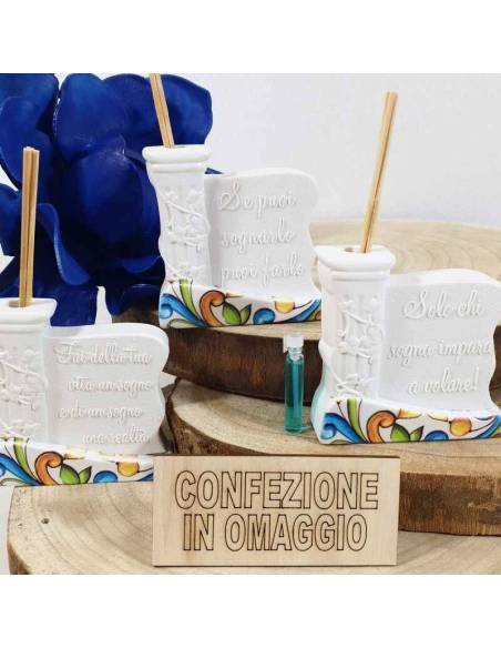 Profumatori ambiente bomboniere colonna linea Roma| Sindy Bomboniere