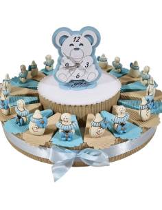 Torta bomboniere nascita bimbo biberon e ciuccio offerta speciale