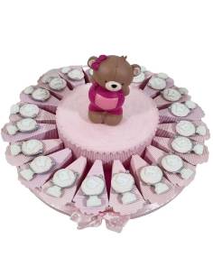 Torta bomboniere orsetti bimba mongolfiera calamita