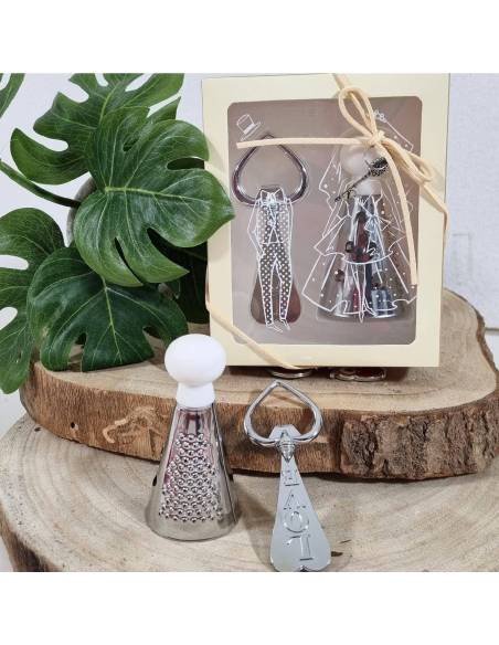 Bomboniere utili apribottiglia e grattuggia in offerta speciale