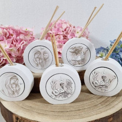 Le bomboniere di Angie profumatori tondi icona sacra