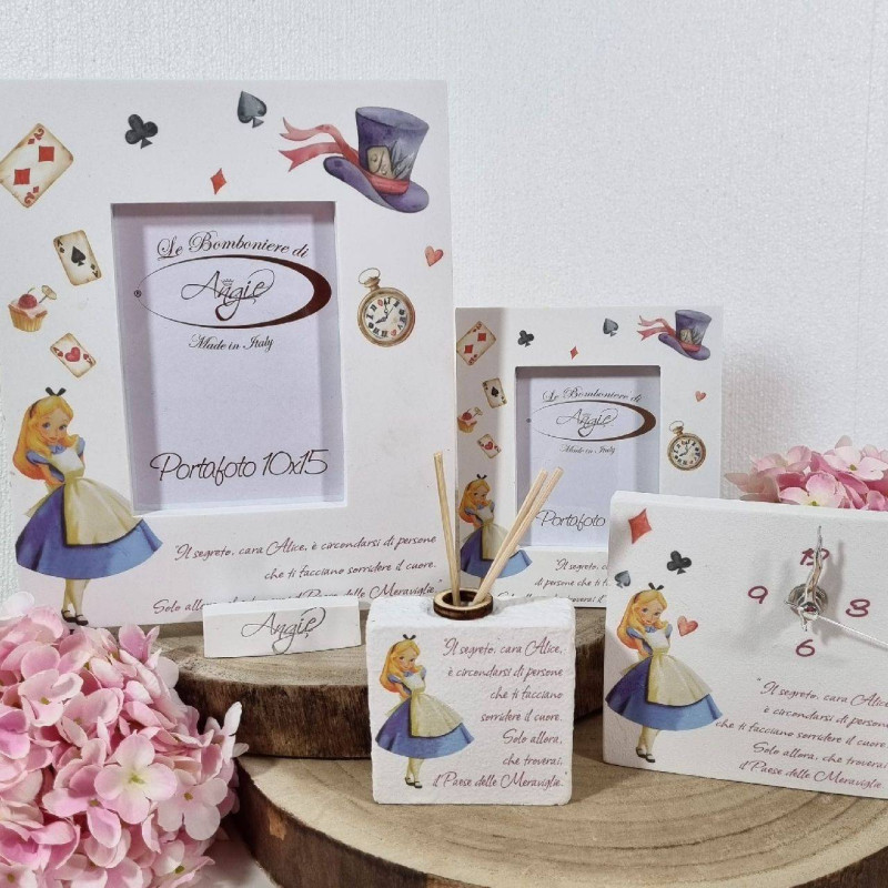 Bomboniere Angie Alice nel paese delle meraviglie