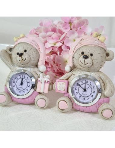 Bomboniere Battesimo utili, orologio da tavolo bimba