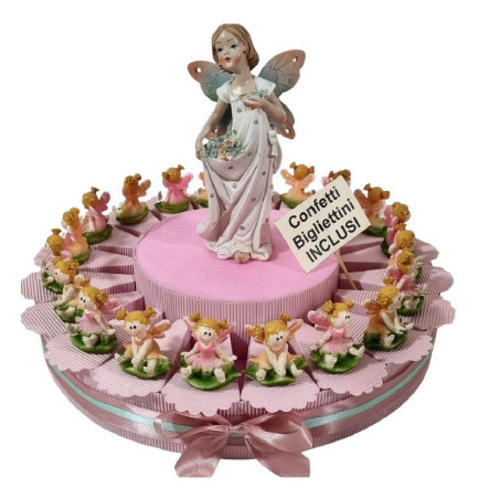 torta bomboniere fatine del bosco