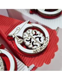 Torta bomboniere laurea magnete tocco con simbolo facoltà 2