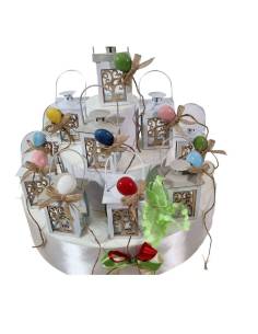 Bomboniere lanterne Yankee candle palloncini magnete a torta