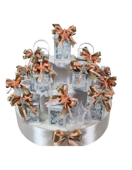 Lanterne bomboniere candele tea light tema mare
