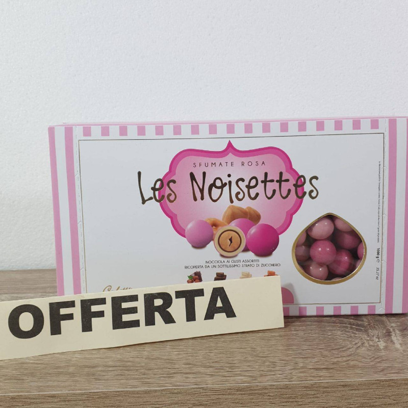 Confetti con Nocciola MAXTRIS LES NOISETTES Sfumati Rosa
