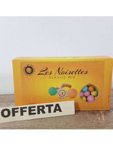 Maxtris confetti Multicolor Les Noisettes con nocciola tostata